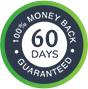 100% 60 Days Money Back Guaranteed